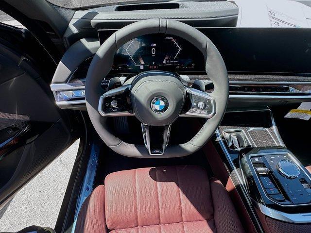 new 2025 BMW 740 car, priced at $98,742