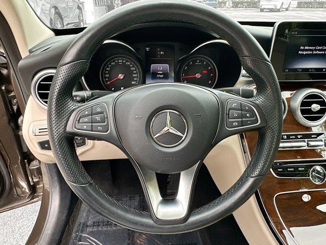 used 2017 Mercedes-Benz C-Class car, priced at $20,000