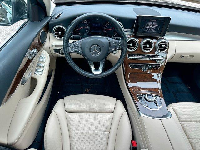 used 2017 Mercedes-Benz C-Class car, priced at $20,000