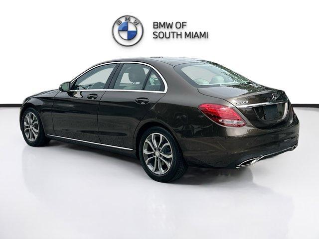 used 2017 Mercedes-Benz C-Class car, priced at $20,000