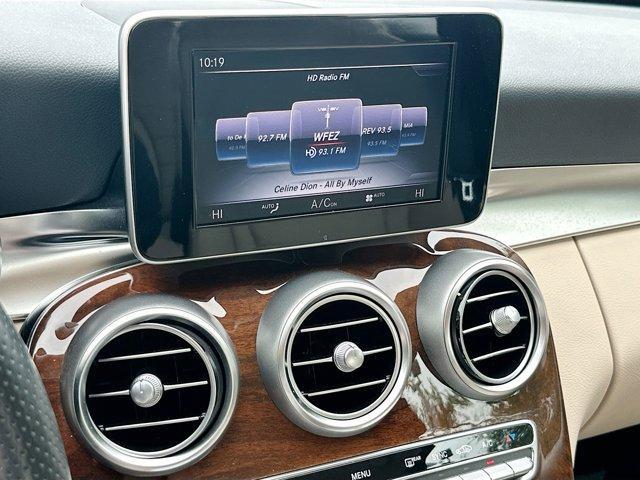 used 2017 Mercedes-Benz C-Class car, priced at $20,000