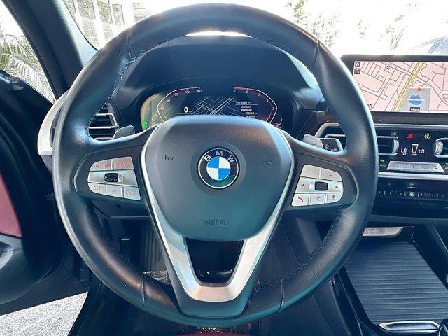 used 2022 BMW X3 car, priced at $35,250