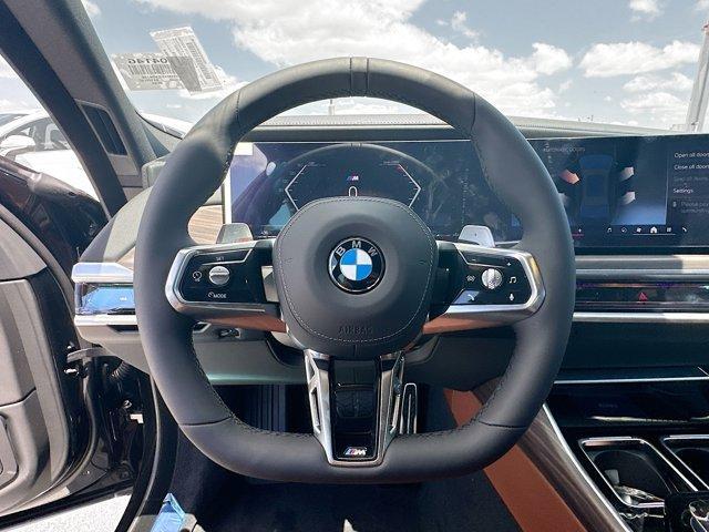 new 2025 BMW 740 car, priced at $101,404