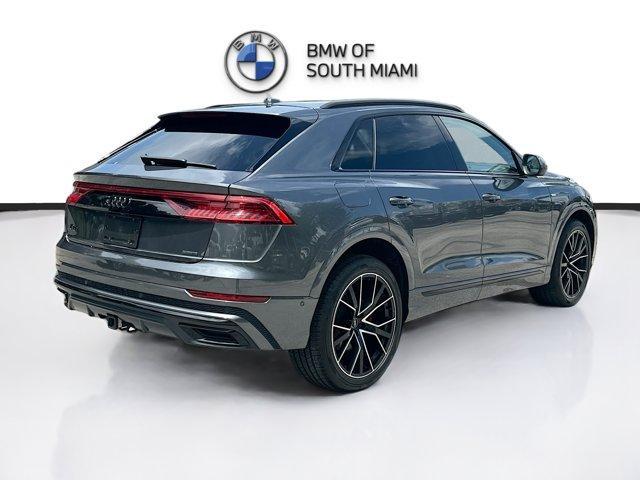 used 2022 Audi Q8 car, priced at $46,500