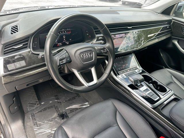 used 2022 Audi Q8 car, priced at $46,500