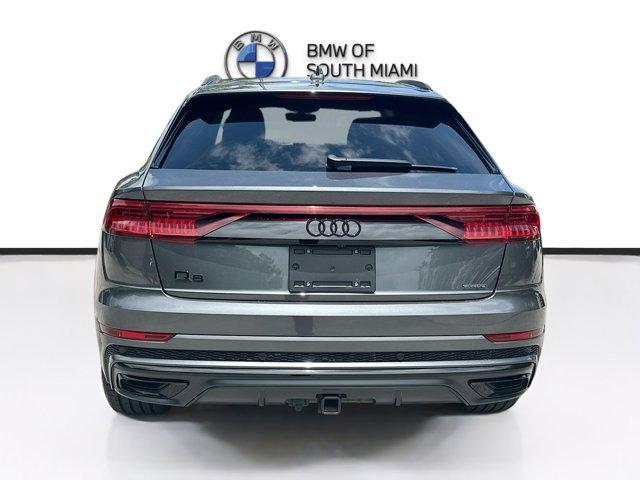 used 2022 Audi Q8 car, priced at $46,500