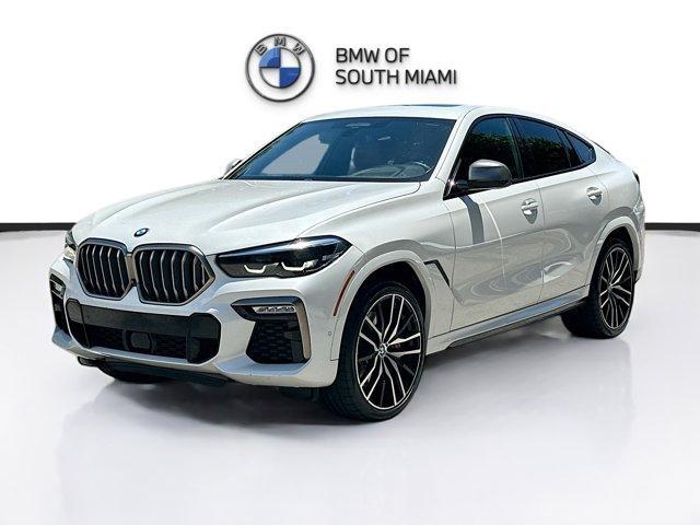 used 2021 BMW X6 car, priced at $55,000