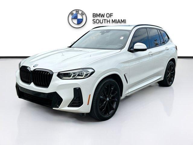 used 2022 BMW X3 car, priced at $34,500