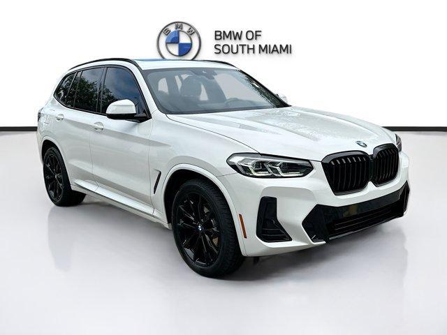 used 2022 BMW X3 car, priced at $34,500