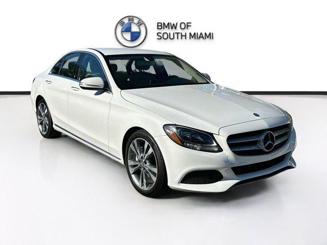 used 2015 Mercedes-Benz C-Class car, priced at $15,250