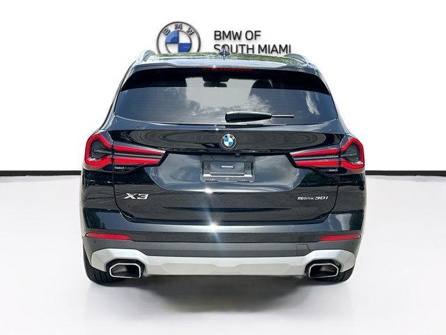 used 2022 BMW X3 car, priced at $32,500
