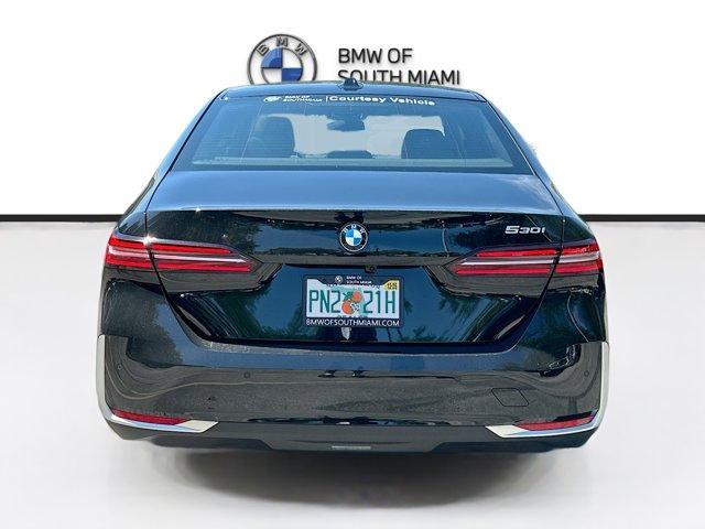 new 2025 BMW 530 car, priced at $58,352