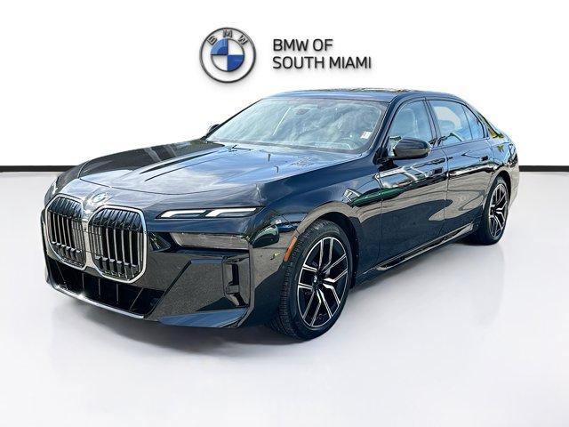 used 2023 BMW 740 car, priced at $74,500