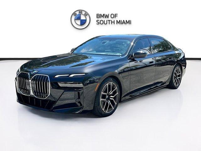 used 2024 BMW 750e car, priced at $74,750