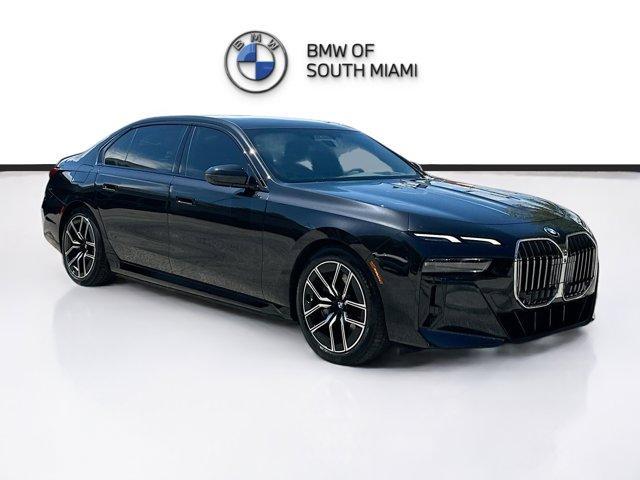 used 2024 BMW 750e car, priced at $80,000
