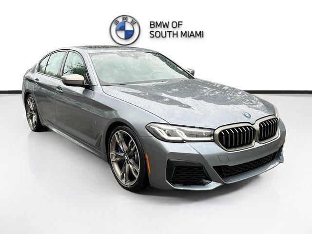 used 2022 BMW M550 car, priced at $51,500