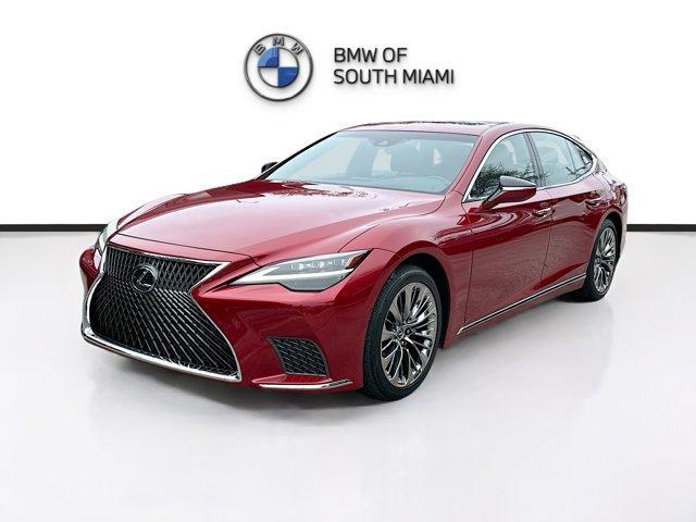 used 2022 Lexus LS 500 car, priced at $60,000