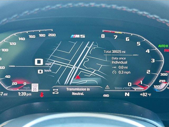 used 2020 BMW M5 car, priced at $67,000