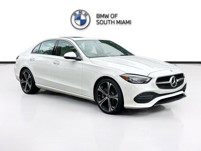 used 2024 Mercedes-Benz C-Class car, priced at $35,750