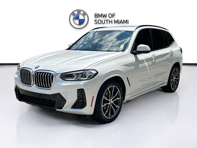 used 2022 BMW X3 car, priced at $37,500