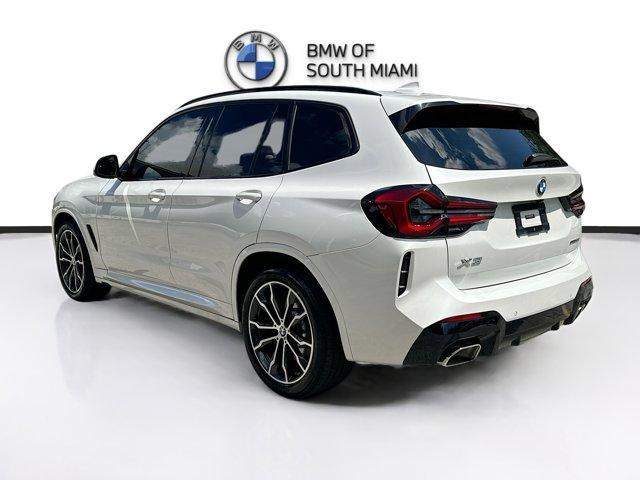 used 2022 BMW X3 car, priced at $37,500