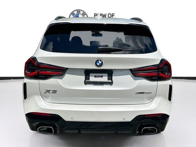 used 2022 BMW X3 car, priced at $37,500