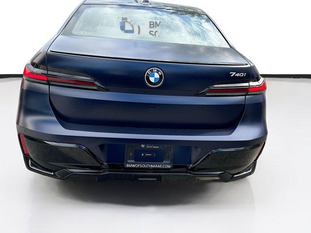 new 2025 BMW 740 car, priced at $115,452