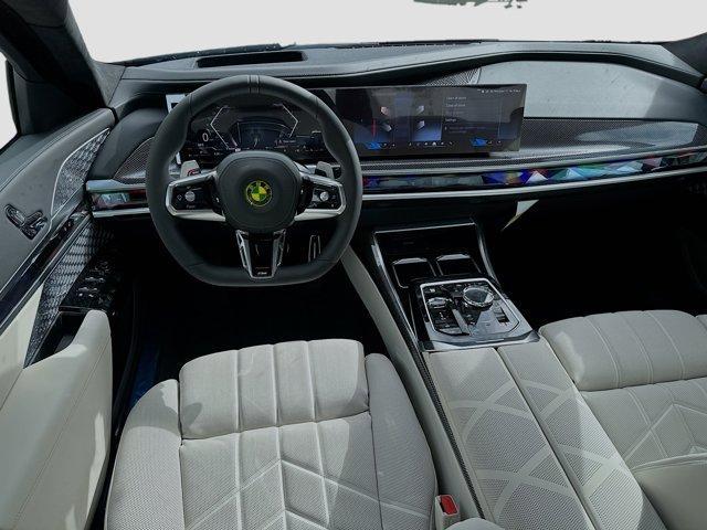new 2025 BMW 740 car, priced at $115,452