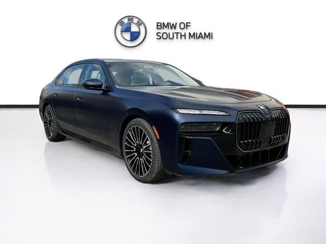 new 2025 BMW 740 car, priced at $115,452
