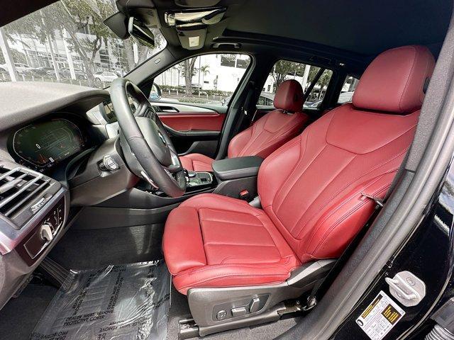 used 2024 BMW X3 car, priced at $38,750