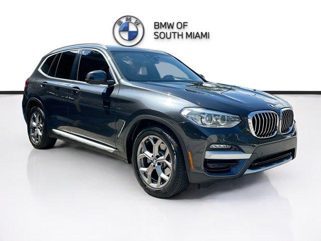 used 2021 BMW X3 car, priced at $25,500