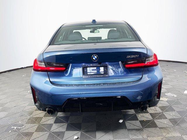 new 2025 BMW 330 car, priced at $50,044