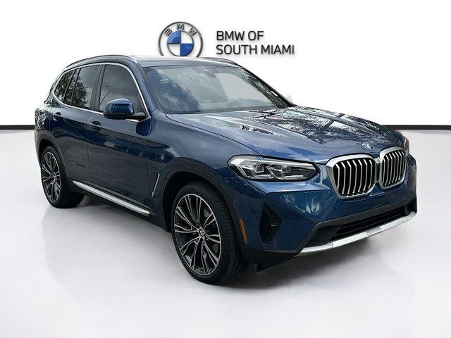 used 2022 BMW X3 car, priced at $33,000