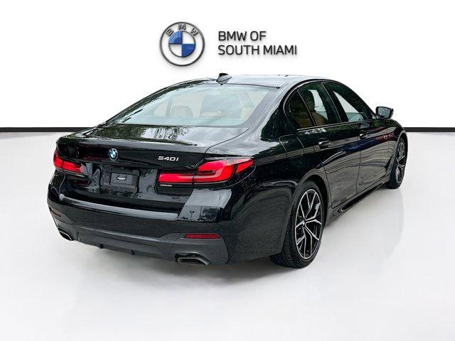 used 2021 BMW 540 car, priced at $44,500