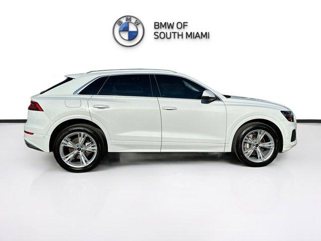 used 2021 Audi Q8 car, priced at $39,250