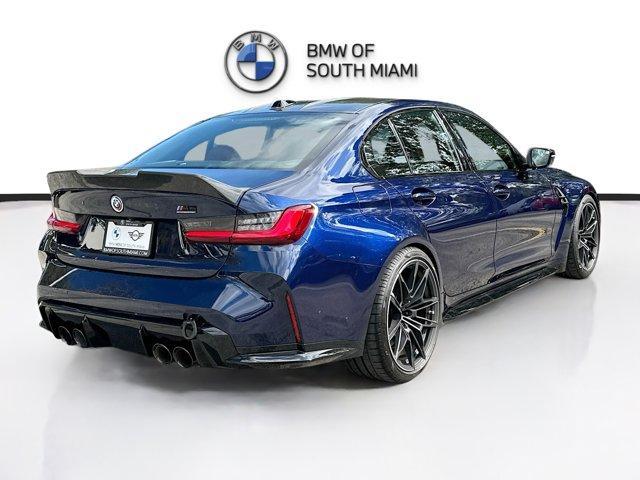 used 2023 BMW M3 car, priced at $82,750