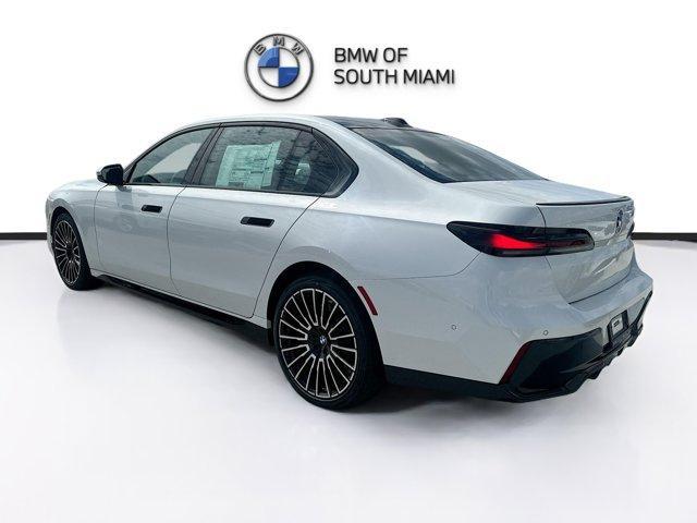 new 2025 BMW 740 car, priced at $104,549