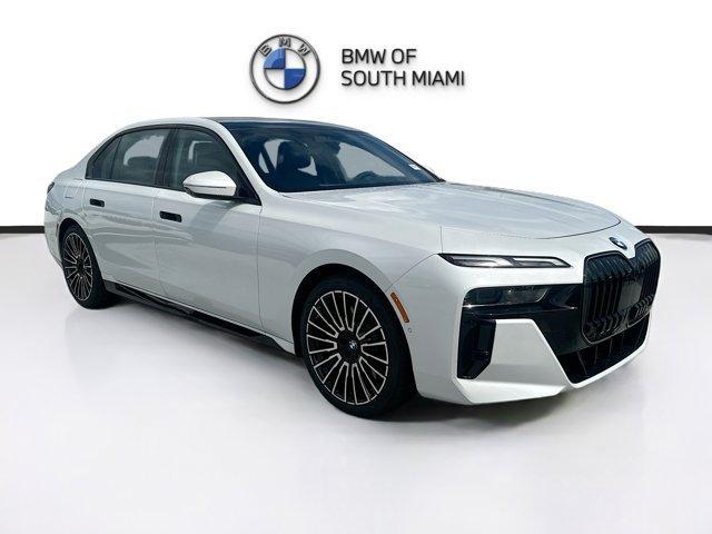 new 2025 BMW 740 car, priced at $104,549