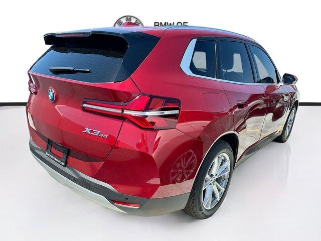 new 2025 BMW X3 car, priced at $54,910