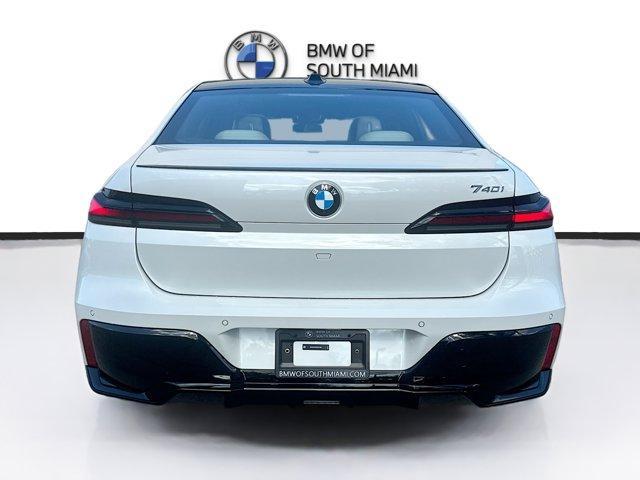 new 2025 BMW 740 car, priced at $103,760