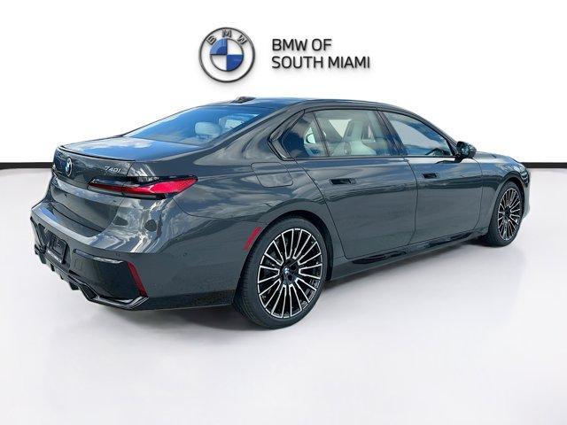 new 2026 BMW 740 car, priced at $114,655