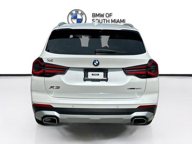 used 2022 BMW X3 car, priced at $31,250