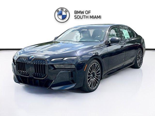 new 2025 BMW 740 car, priced at $107,611