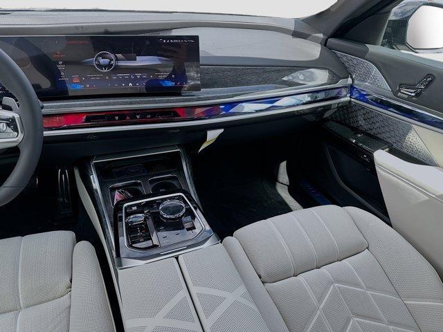 new 2025 BMW 740 car, priced at $107,611