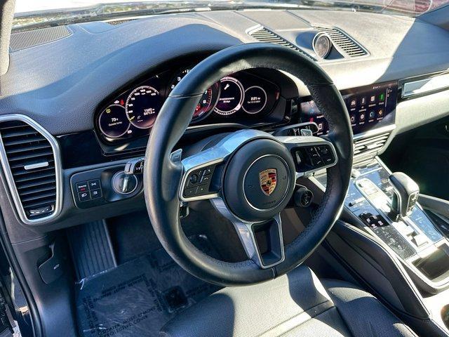 used 2022 Porsche Cayenne E-Hybrid Coupe car, priced at $72,500