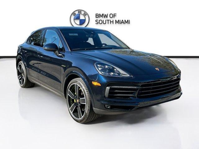 used 2022 Porsche Cayenne E-Hybrid Coupe car, priced at $72,500