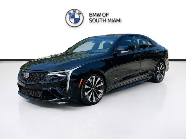 used 2023 Cadillac CT4-V car, priced at $55,250