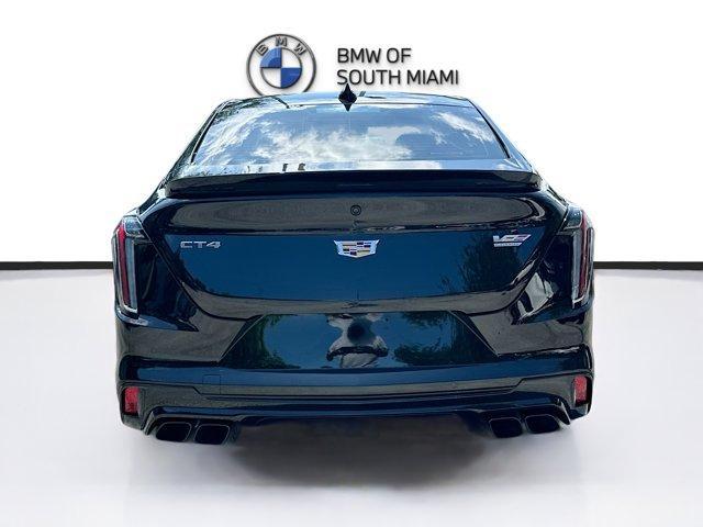 used 2023 Cadillac CT4-V car, priced at $55,250