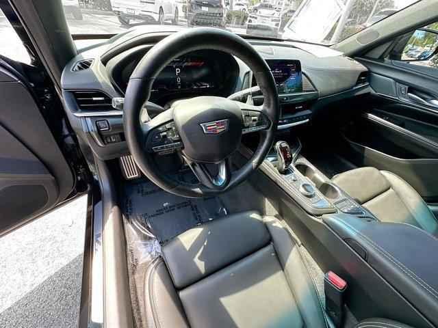 used 2023 Cadillac CT4-V car, priced at $55,250