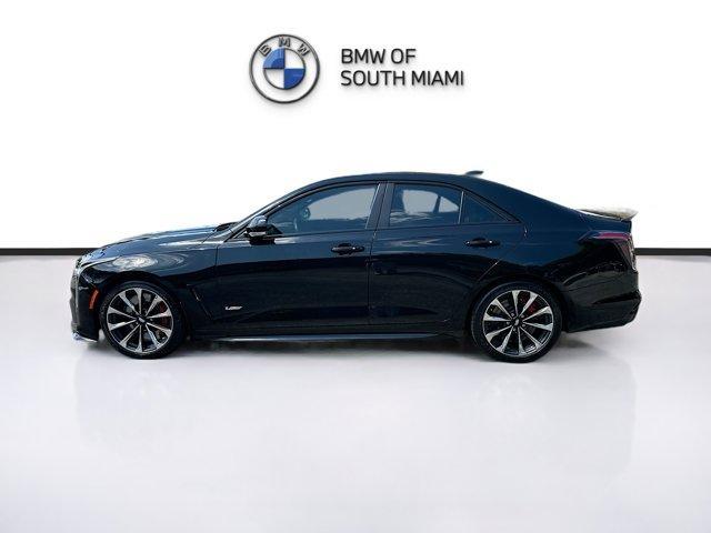 used 2023 Cadillac CT4-V car, priced at $55,250